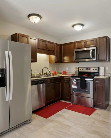 kitchen at Northpark Commons located in Clarksville, TN